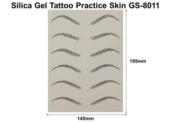 Synthetic Artificial Tattoo Skin , Harmless Microblading Practice Skin