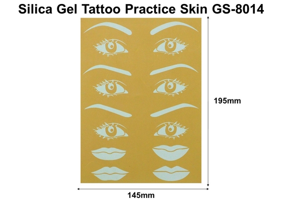 No Poison Permanent Makeup Accessories , 100 Pieces Tattoo Training Skin
