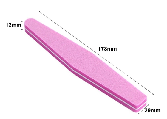 Diamond Disposable Nail Files 178mm Color Buffer Block Multifunction Professional
