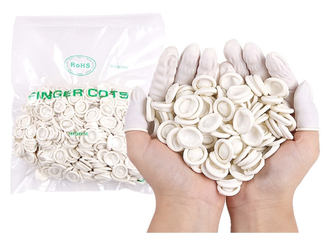White Tattoo Medical Supplies Finger Protection No Harmness Wear Resisting
